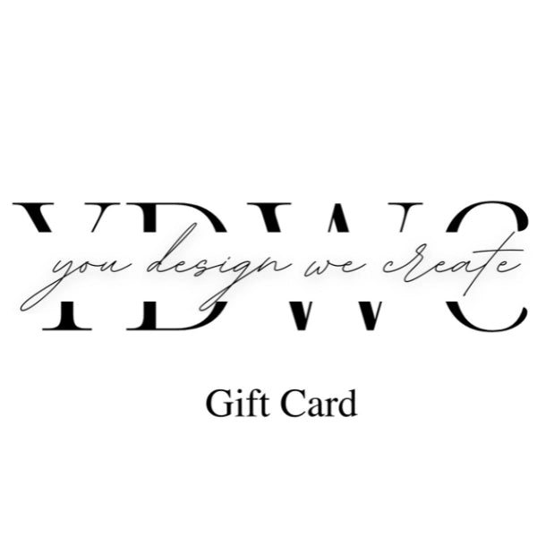 You Design We Create Gift Card