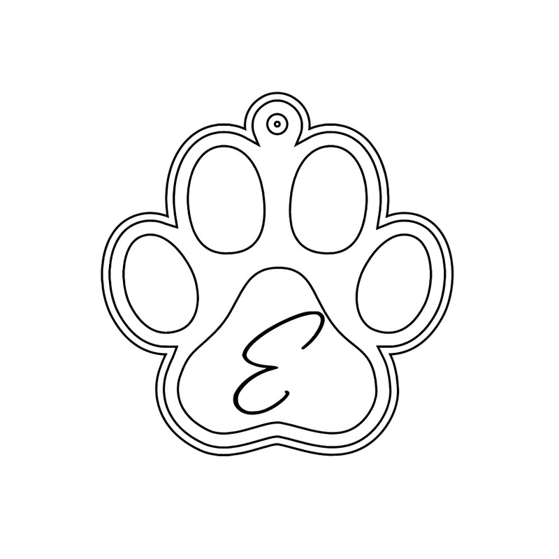 Creating the Design: Transforming a Paw Print into Vector Art