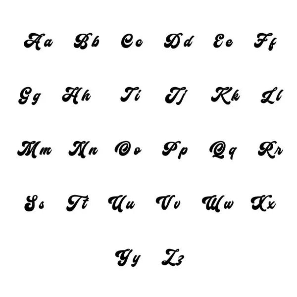 14 Karat Bold Letter Name Necklace