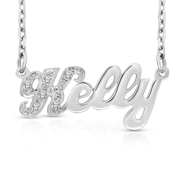 14 Karat Small Name Necklace