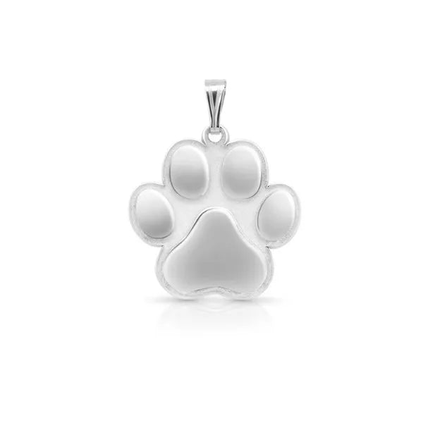 Personalized Paw Print Pendant