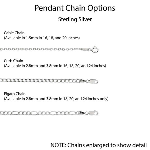 Personalized Hockey Charm Pendant with Number