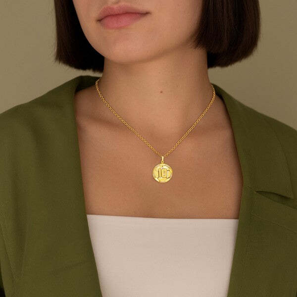 Personalized Soccer Ball Charm Pendant with Number