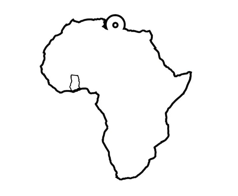 Designing the Pendant: Creating the Continent and Outline in Vector Art