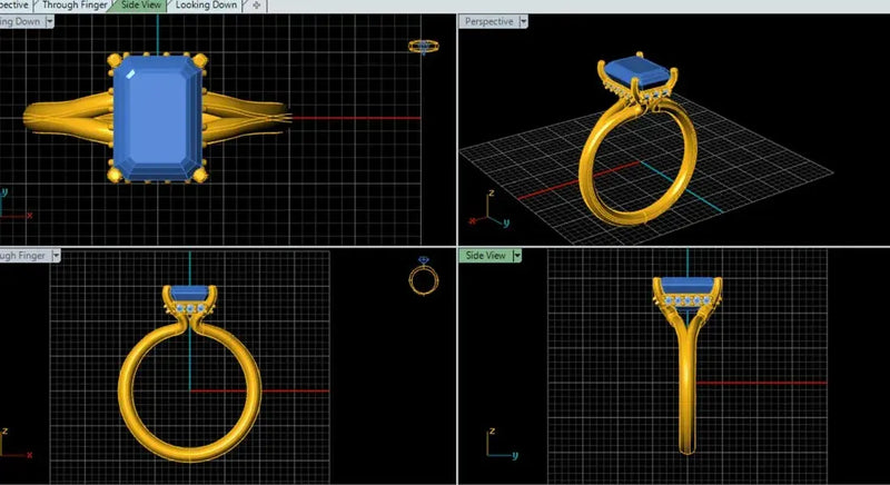 Designing the Ring with CAD/CAM Technology